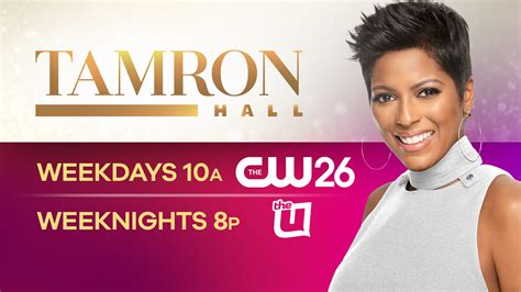 tamron hall show|tamron hall show this week.